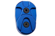 Dr. Black CNC 6063 Aluminum Folding Stock Adapter for AEG Airsoft (Blue)