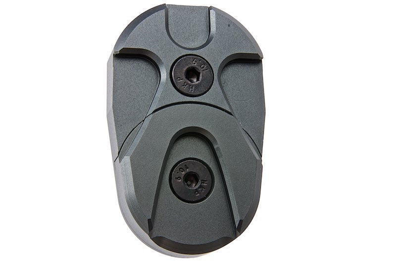 Dr. Black CNC 6063 Aluminum Folding Stock Adapter for AEG Airsoft (Grey)