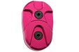 Dr. Black CNC 6063 Aluminum Folding Stock Adapter for AEG Airsoft (Magenta)