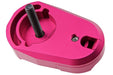 Dr. Black CNC 6063 Aluminum Folding Stock Adapter for AEG Airsoft (Magenta)
