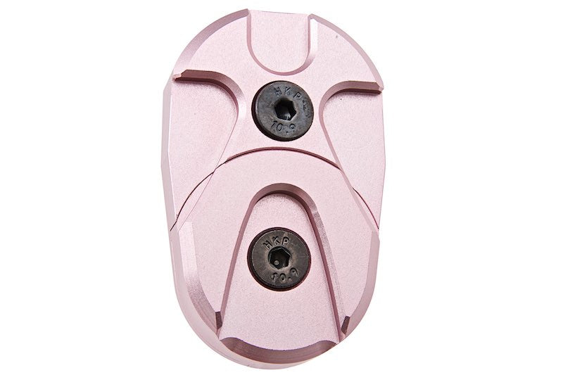 Dr. Black CNC 6063 Aluminum Folding Stock Adapter for AEG Airsoft (Pink)