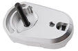 Dr. Black CNC 6063 Aluminum Folding Stock Adapter for AEG Airsoft (Silver)