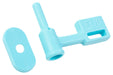 Fuji Airsoft Chamber Flag for Airsoft AR and GBB Pistol (Baby Blue)