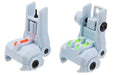 G&G Dual-Profile Fiber Optic Flip-up Iron Sight (Macaron Blue)