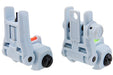 G&G Dual-Profile Fiber Optic Flip-up Iron Sight (Macaron Blue)