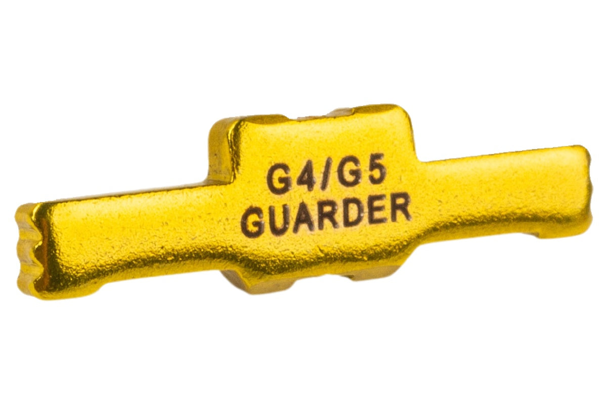 Guarder Steel Slide Lock For Tokyo Marui G17 / G19 Gen4 / Gen5 MOS GBB (Gold)