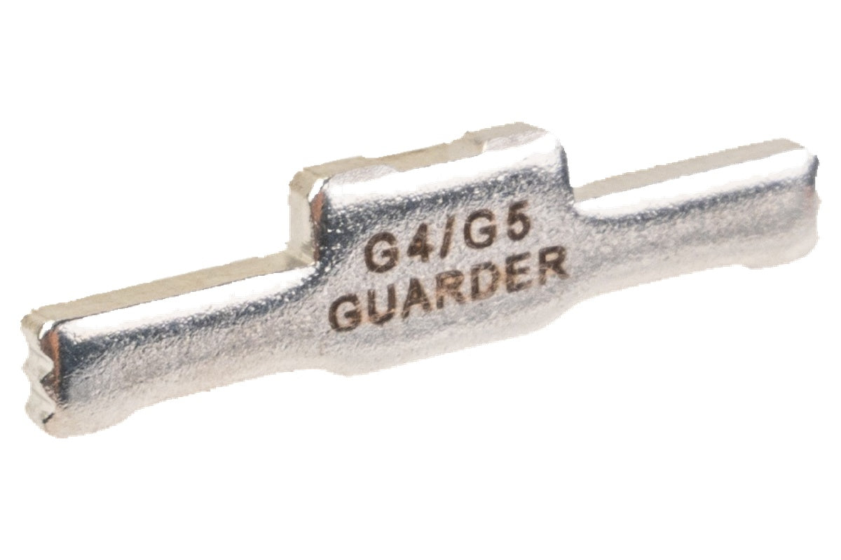 Guarder Steel Slide Lock For Tokyo Marui G17 / G19 Gen4 / Gen5 MOS GBB (Silver)