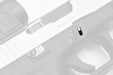 Guarder Steel Slide Lock For Tokyo Marui G17 / G19 Gen4 / Gen5 MOS GBB (Silver)
