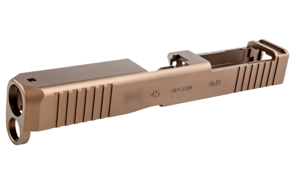 Guarder CNC Aluminum G45 Gen5 Style Slide for Tokyo Marui Model 17 Gen5 MOS GBB (FDE)