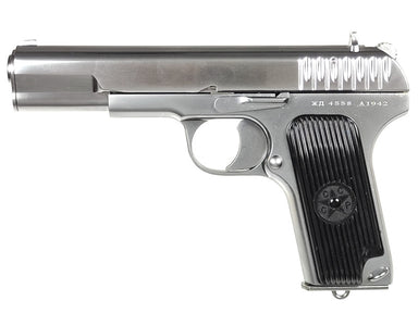 SRC SR-33 TT33 GBB Airsoft Pistol (Silver)