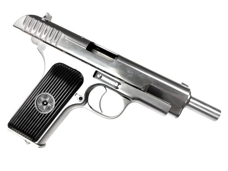 SRC SR-33 TT33 GBB Airsoft Pistol (Silver)