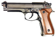 SRC SR92 FUSION M92 GBB Airsoft Pistol w/ Wood Grip