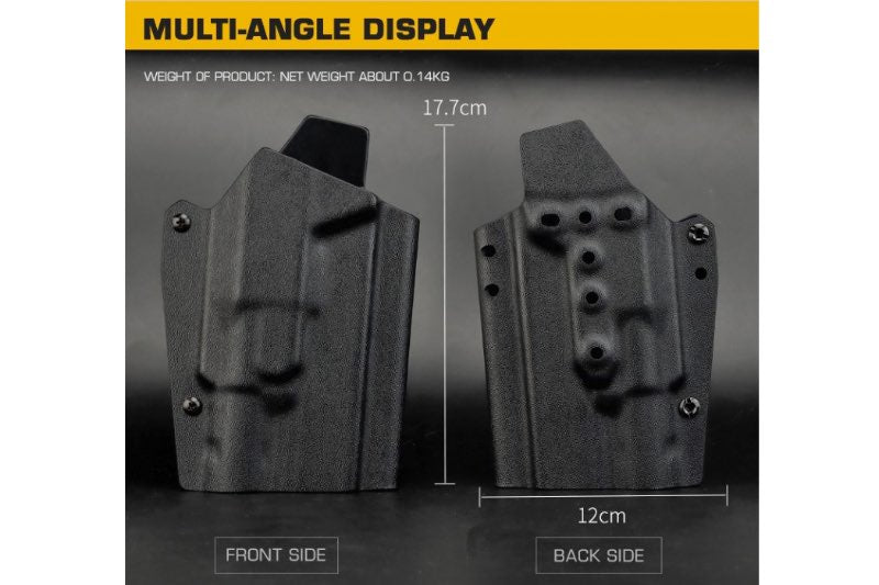 WoSport Lightweight Kydex Tactical Holster (G-03-XH35)