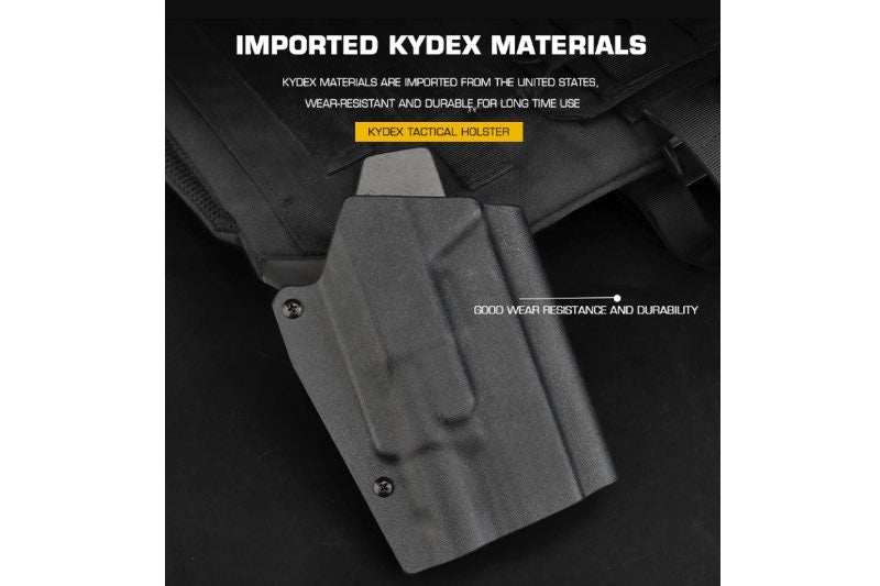 WoSport Lightweight Kydex Tactical Holster (G-03-XH35)