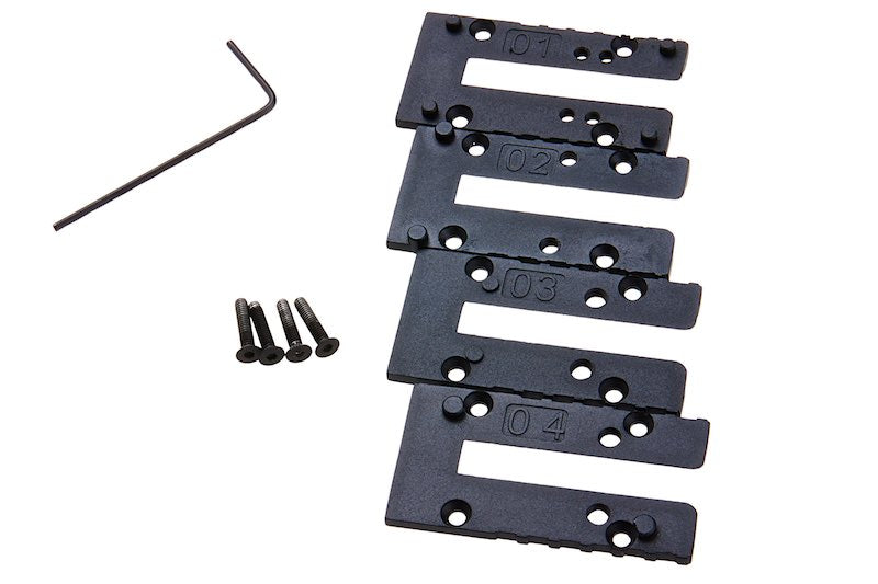 GHK MOS Reflex Sight Adapter Set for Umarex (GHK) Glock MOS Model (Glo ...