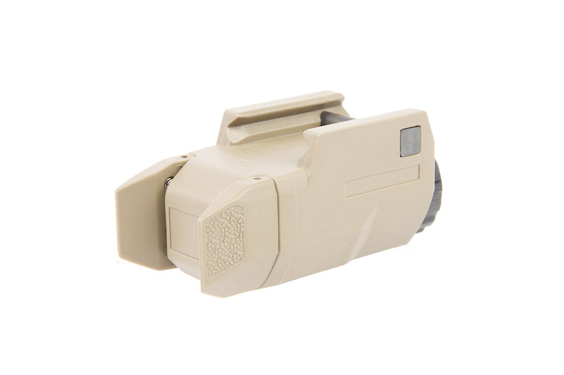 GK Tactical IF Style Polymer Flashlight for G19 GBB Airsoft Pistol (Dark Earth)