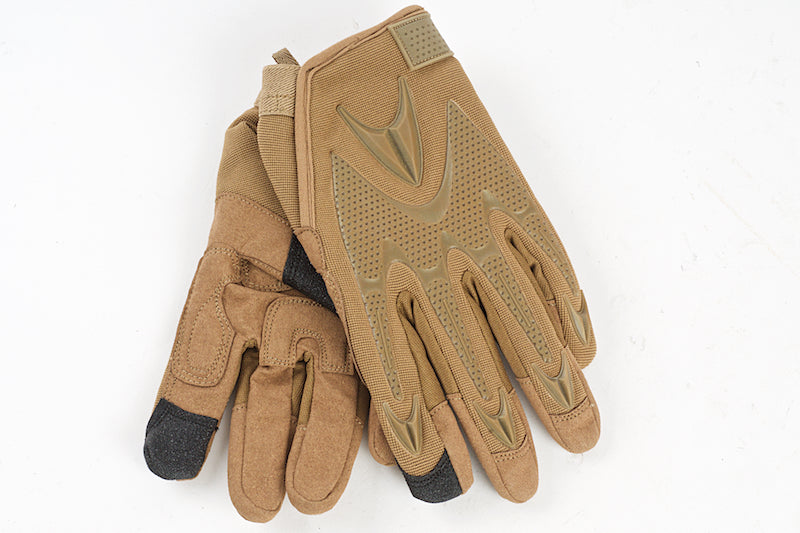 GK Tactical Fast Trigger Gloves (XL Size / TAN)
