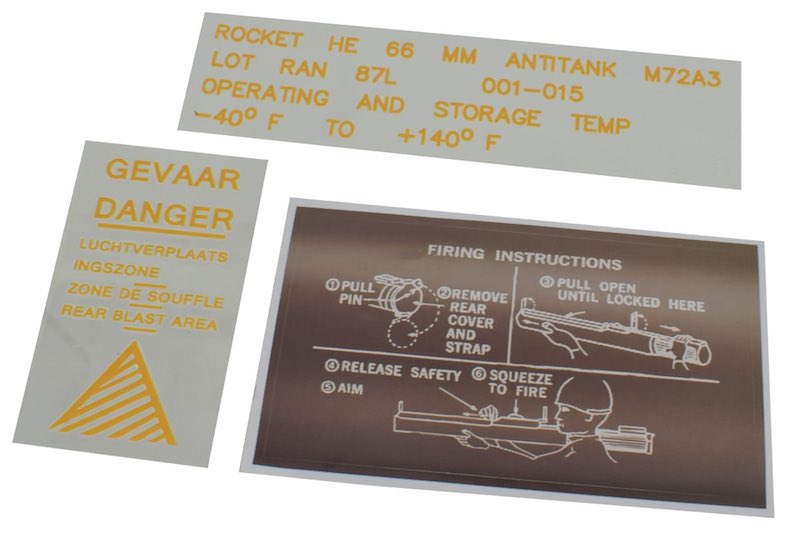 GK Tactical CNC Aluminum M72A3 LAW 40mm Grenade Launcher