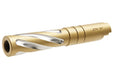 GK Tactical Stainless Steel Tornado Outer Barrel for Tokyo Marui Hi-Capa 4.3 GBB (Gold)