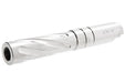 GK Tactical Stainless Steel Tornado Outer Barrel for Tokyo Marui Hi-Capa 4.3 GBB (Silver)