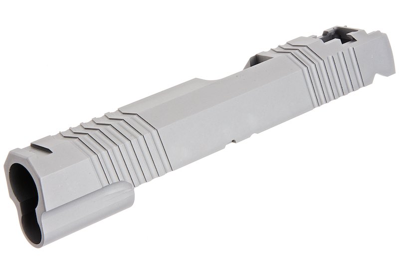 GK Tactical Aluminum SV Standard Slide for Tokyo Marui Hi Capa/ 1911 GBB Airsoft (Grey)