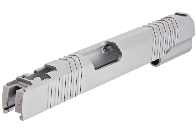 GK Tactical Aluminum SV Standard Slide for Tokyo Marui Hi Capa/ 1911 GBB Airsoft (Grey)