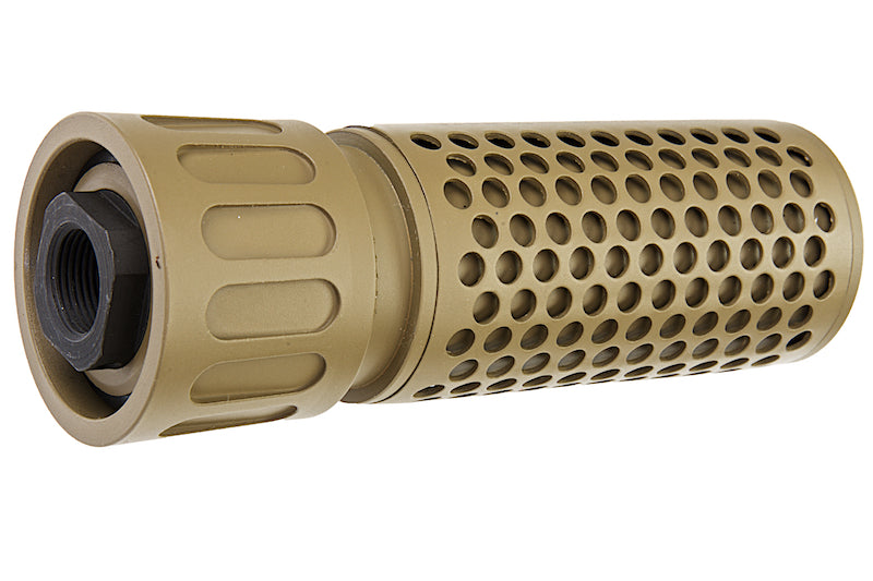 GK Tactical KAC QDC/ CQB Suppressor (14mm CCW/ TAN)