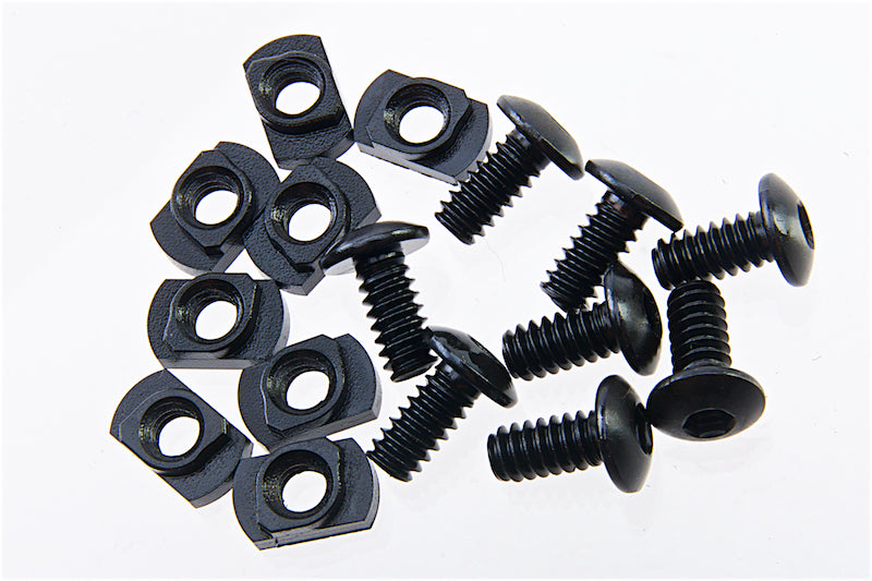 GK Tactical M-LOK Nylon 3 Picatinny Rail Sections (4pcs)
