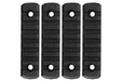 GK Tactical M-LOK Nylon 7 Picatinny Rail Sections (4pcs)