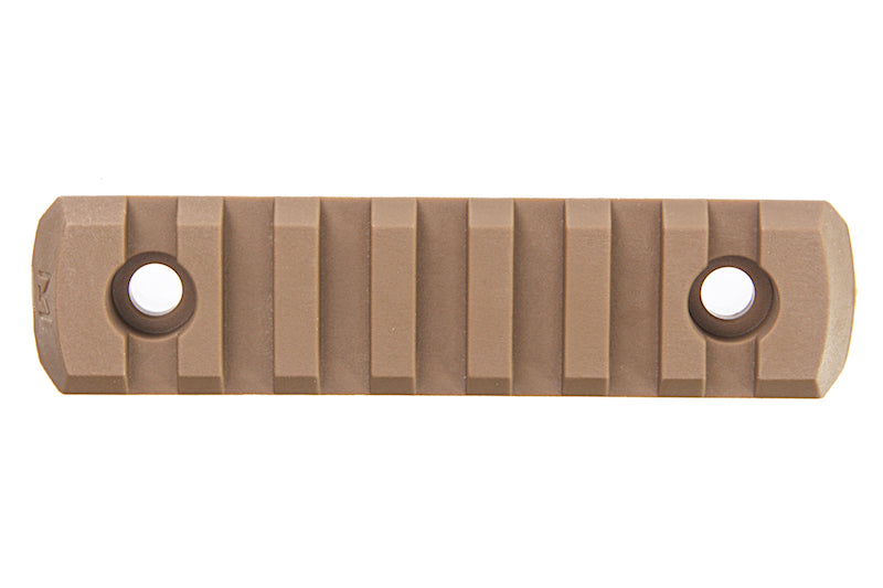 GK Tactical M-LOK Nylon 7 Picatinny Rail Sections (4pcs / Coyote Brown)