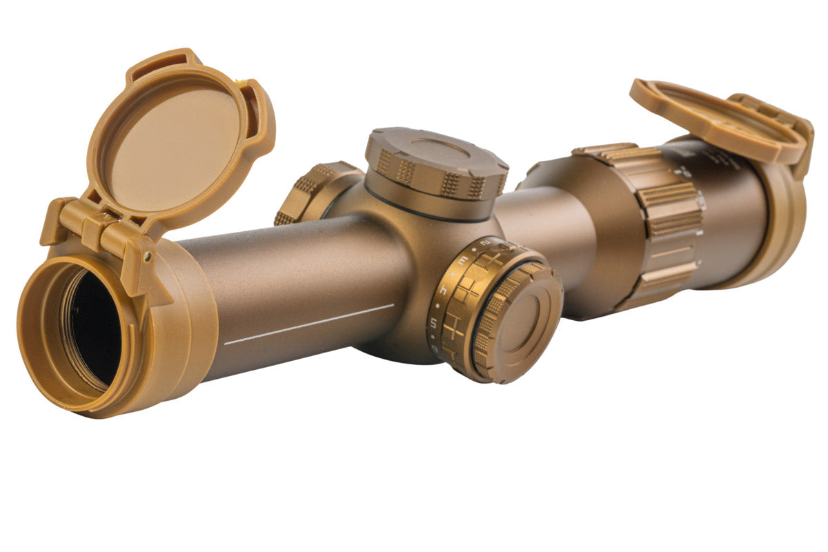 GK Tactical Tango 1-6x24 Rifle Scope (FDE)