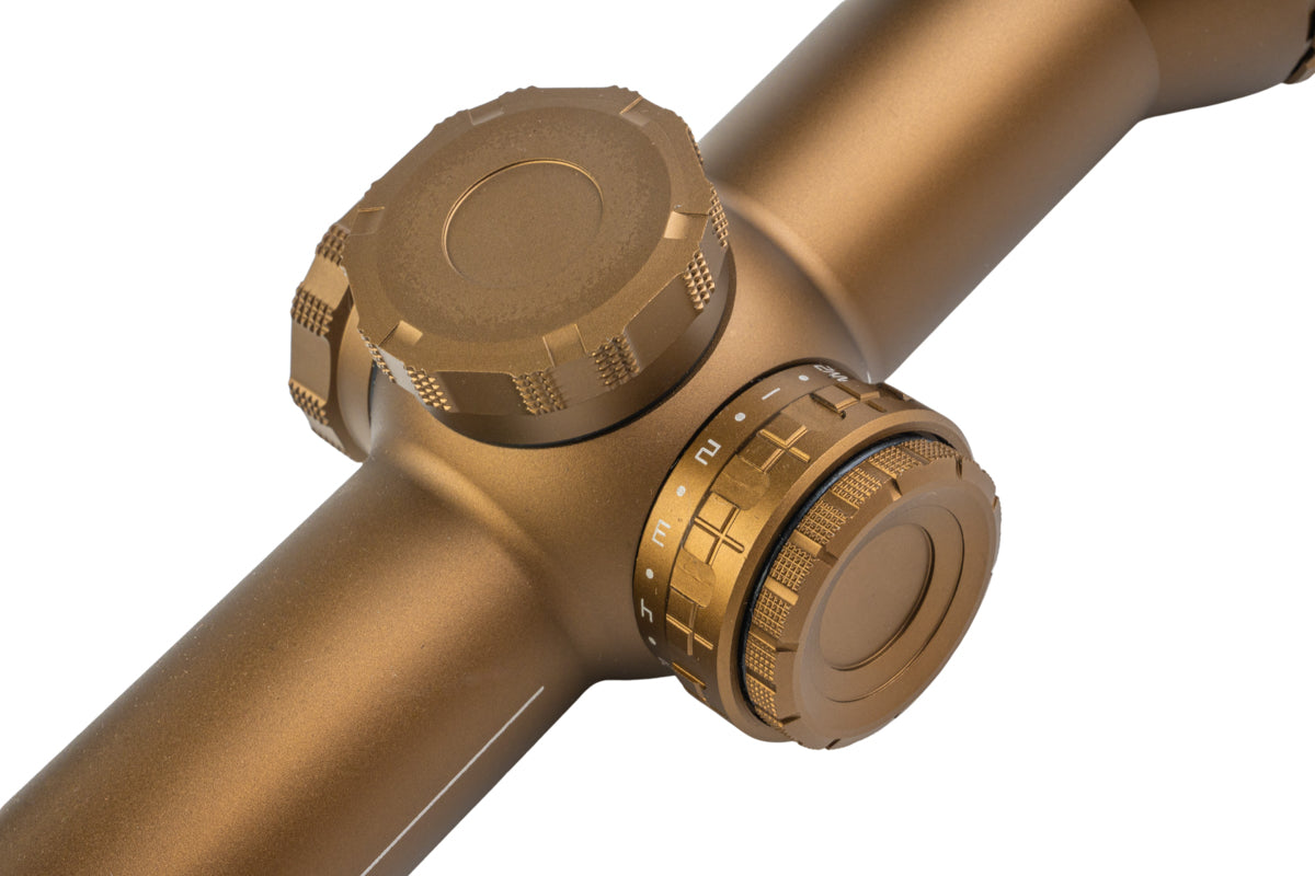 GK Tactical Tango 1-6x24 Rifle Scope (FDE)
