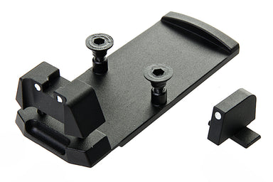 GK Tactical RMR Mount Base with Sight Set for SIG AIR P320 M17 / M18 GBB Airosft Pistol