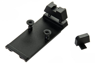 GK Tactical RMR Mount Base with Sight Set for SIG AIR P320 M17 / M18 GBB Airosft Pistol