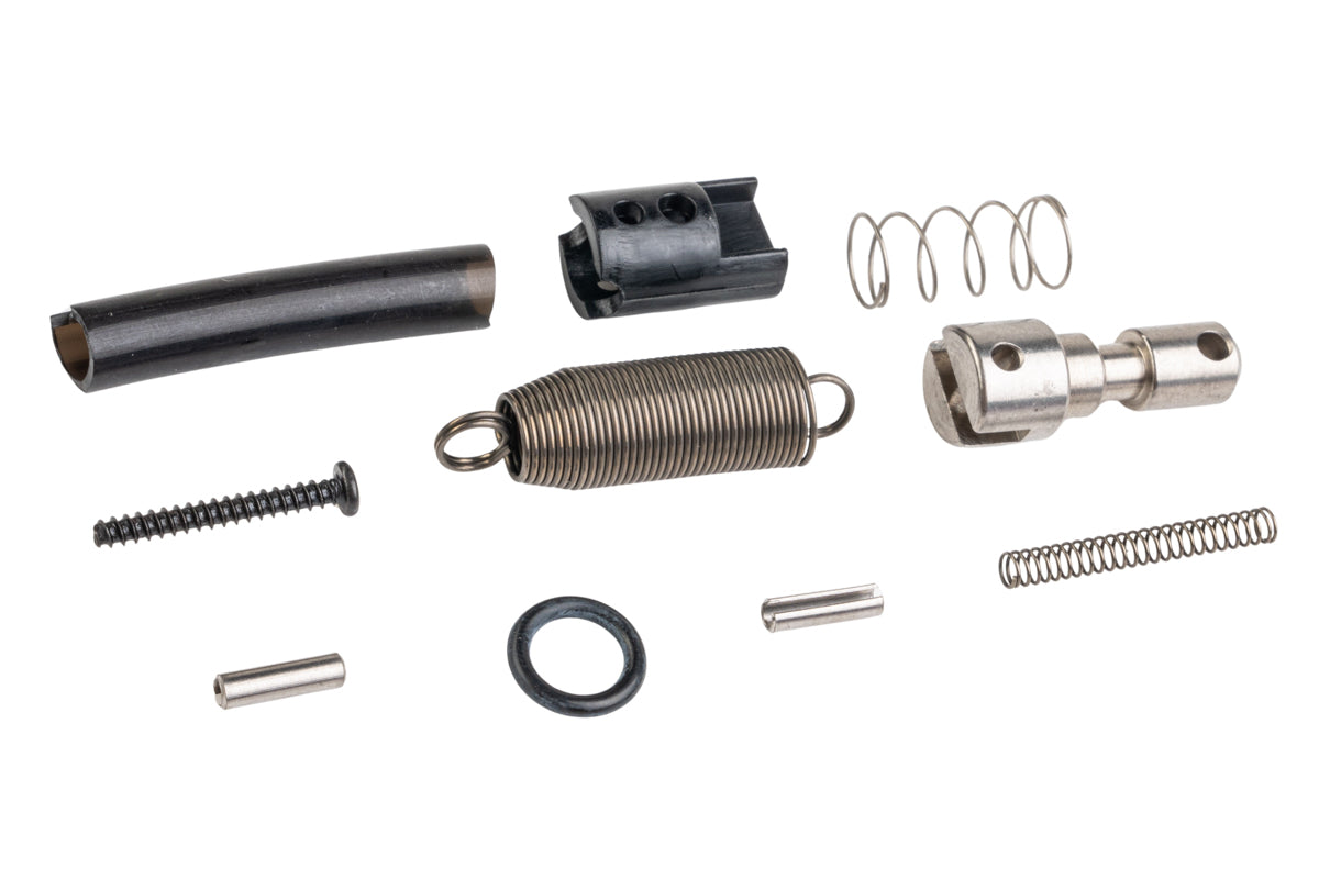 Guns Modify Stainless Steel Nozzle Internal Parts Set For Tokyo Marui MWS GBB Airsoft (150% nozzle reset spring)