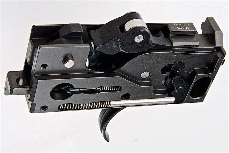 Guns Modify CNC Aluminum EVO Trigger Box w/ Drop in Steel Parts For Tokyo Marui MWS GBB Airsoft Rifle (Standard Trigger)