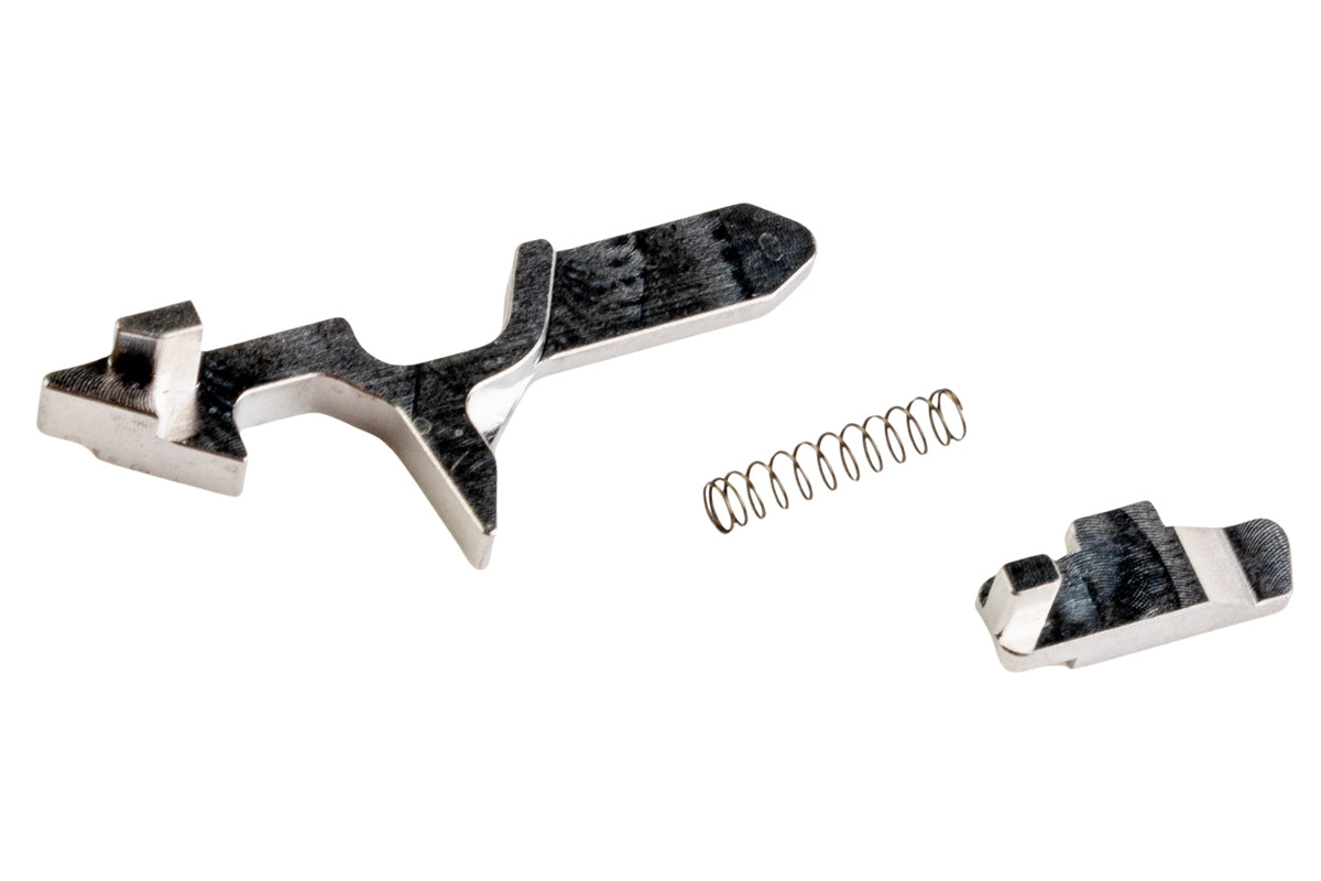 Guns Modify Hi Capa Series Full CNC Stainless Disconnector & Valve Knocker Lock Set