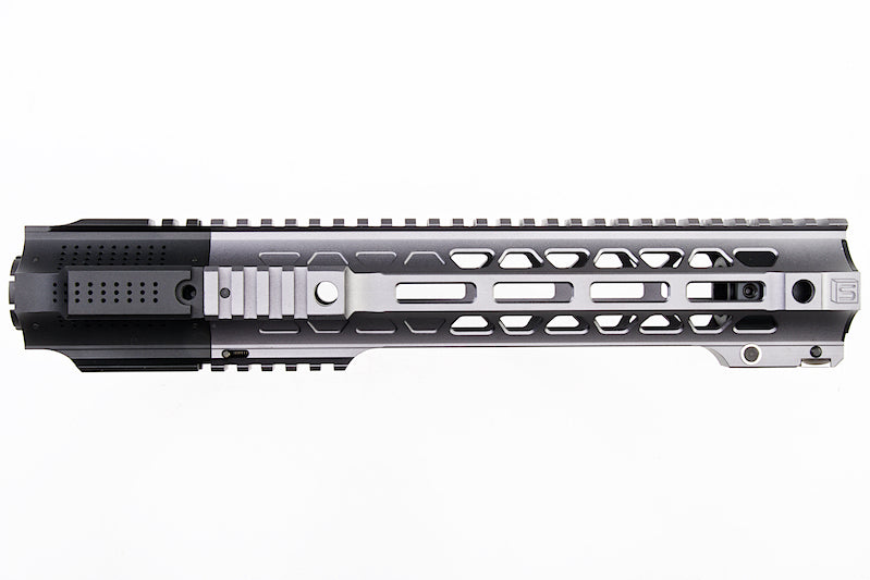 G&P Short Railed Handguard with SAI QD System for Tokyo Marui M4/ M16 AEG/ GBB Rifle (Gray)