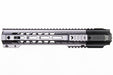 G&P Short Railed Handguard with SAI QD System for Tokyo Marui M4/ M16 AEG/ GBB Rifle (Gray)