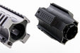 G&P Short Railed Handguard with SAI QD System for Tokyo Marui M4/ M16 AEG/ GBB Rifle (Gray)