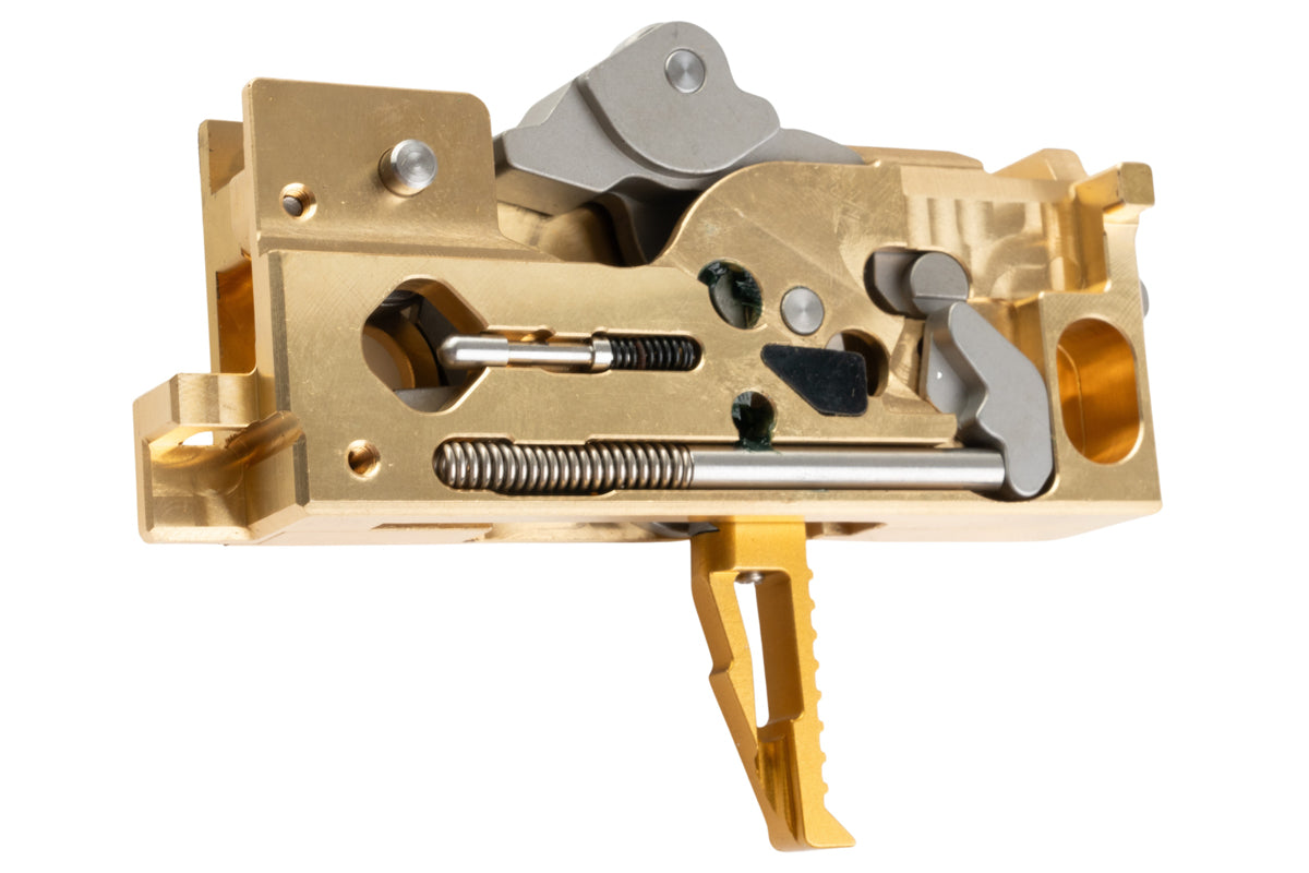 EMG (G&P) CNC Aluminum Strike Industries Adjustable Trigger Box for Tokyo Marui MWS GBB Airsoft (Gold)