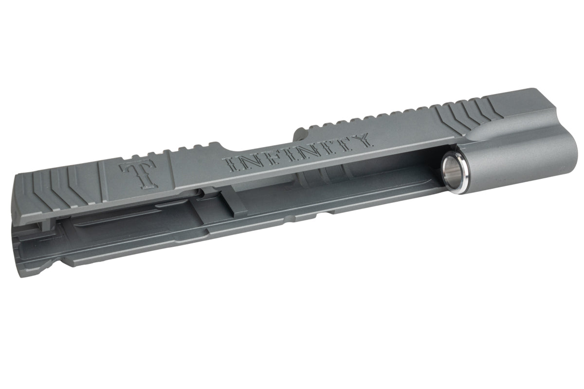 Gunsmith Bros Infinity Rangers Single Slide for Tokyo Marui Hi-Capa GBB (Grey)