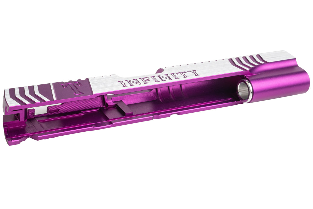 Gunsmith Bros Infinity Rangers Single Slide for Tokyo Marui Hi-Capa GBB Pistol - Purple 2 Tone