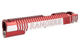 Gunsmith Bros Infinity Rangers Single Slide for Tokyo Marui Hi-Capa GBB (Red/ Silver)