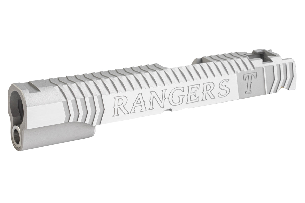 Gunsmith Bros Infinity Rangers Single Slide for Tokyo Marui Hi-Capa GBB (Silver)