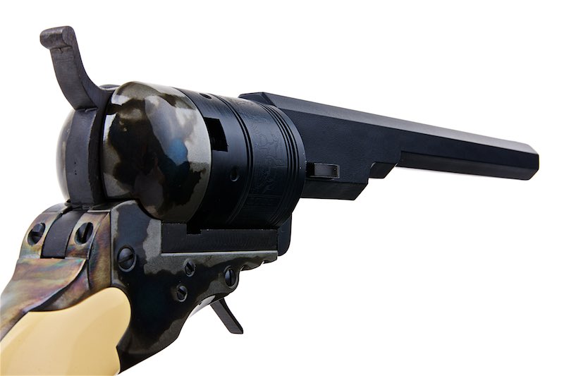 Hartford Colt Texas Paterson BlueBlack Case Hardened Heavyweight 7.5inch Tokyo Shop Custom Model Gun