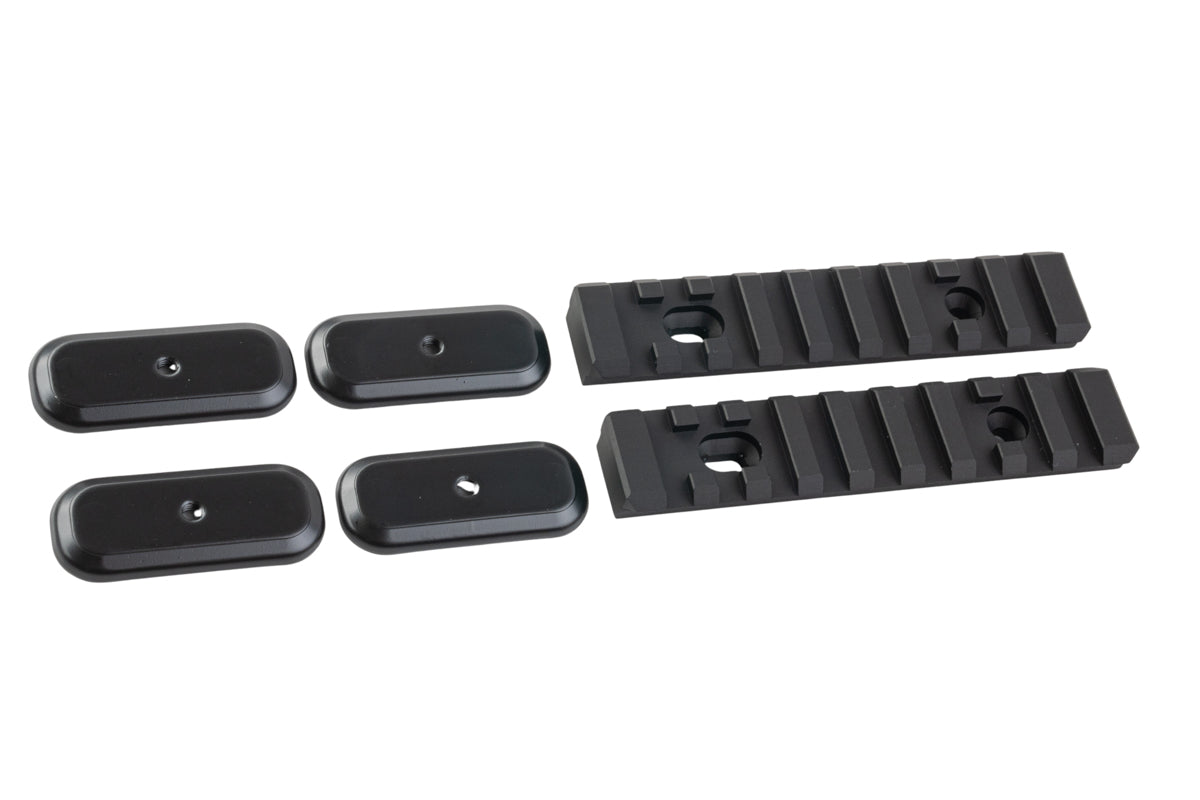 Hephaestus CNC Aluminum 9 slots Rail Section For VFC PPSH-41 GBB Airsoft (2pcs)