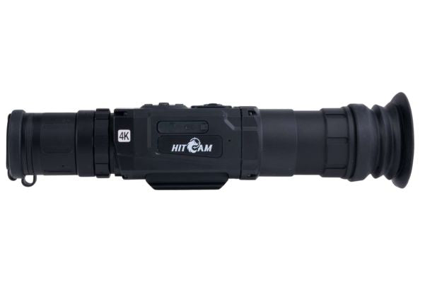 RunCam HitCam 4K Action Scope Camera w/10X Optical Zoom (Camera with Rubber Eyepiece & Illuminator)