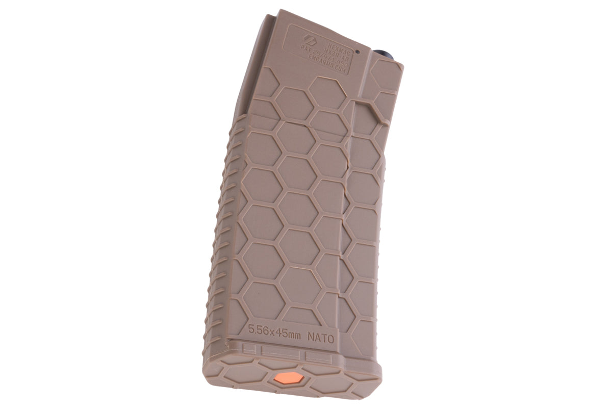 EMG (Dytac) 230rds Hexmag Airsoft Polymer AEG Magazine (Dark Earth)