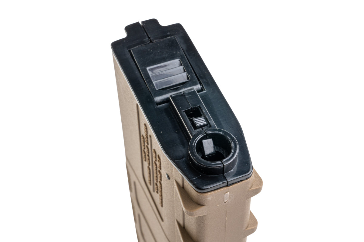 King Arms ABS 370rds Hi-Caps TWS Magazine For M4 AEG Airsoft Rifle (Dark Earth)